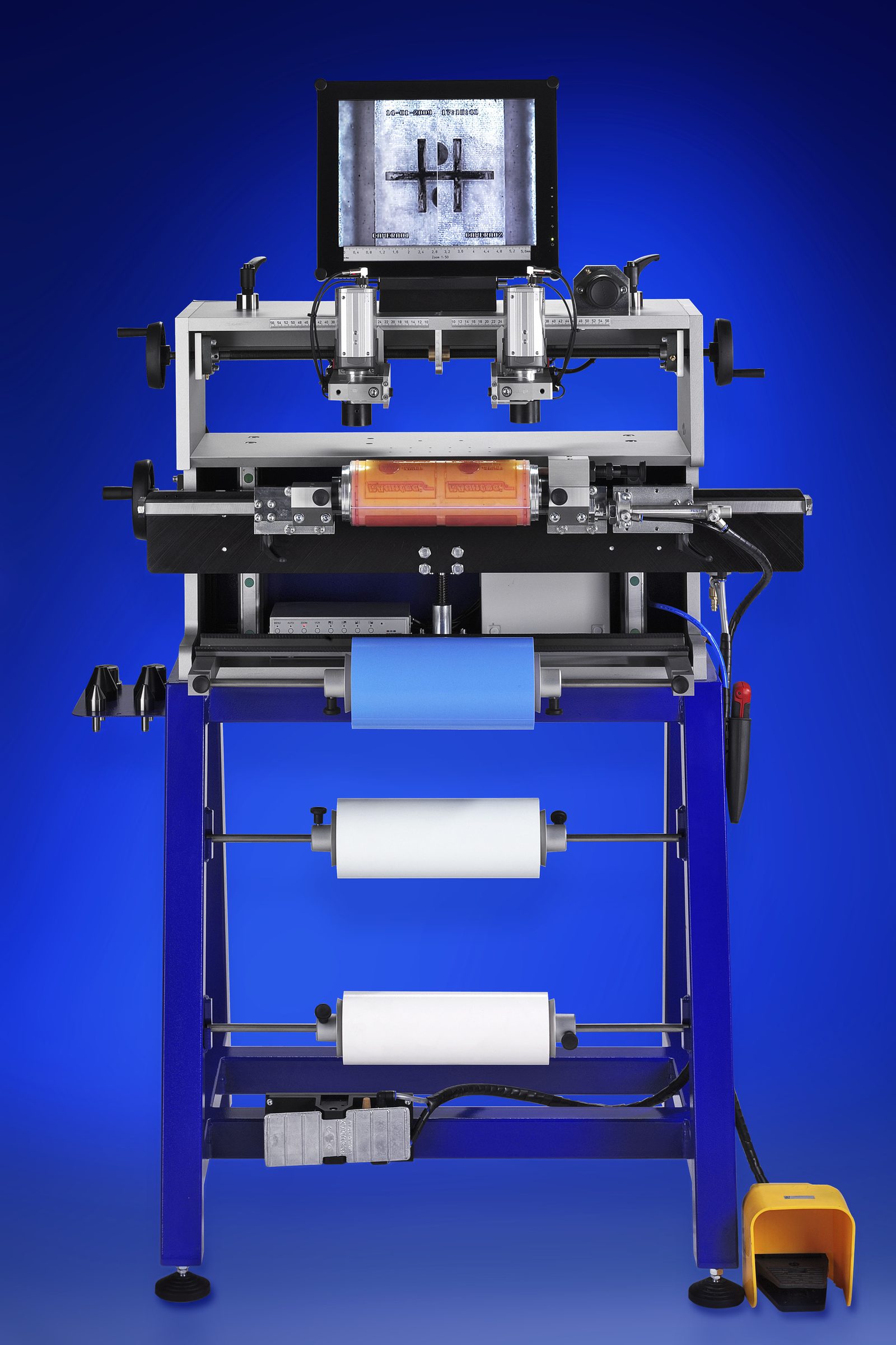 PlateExakt 600, Frontalansicht